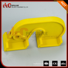 Elecpopular Fácilmente Oprated Dispositivo plástico amarillo de la cerradura de la seguridad para los interruptores grandes